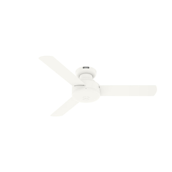 Hunter Fan 52" Presto 3 Blade Low Profile Ceiling Fan And Wall